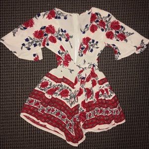 floral romper